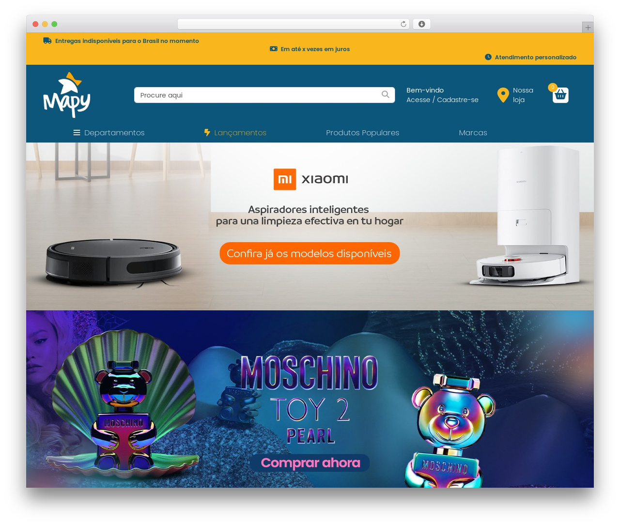 Mapy E-commerce WordPress ecommerce theme - mapyshop.com