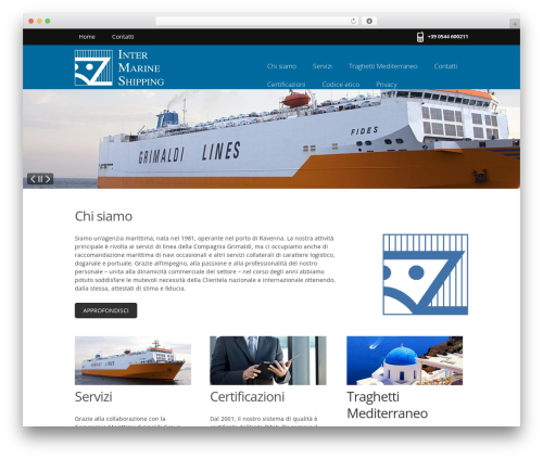 Mobius WordPress theme - ims-ravenna.it