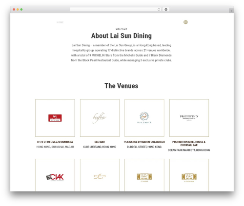 Eltd core WordPress plugin - laisundining.com