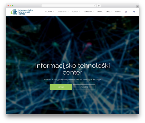 Shapely WordPress theme - it-center.si