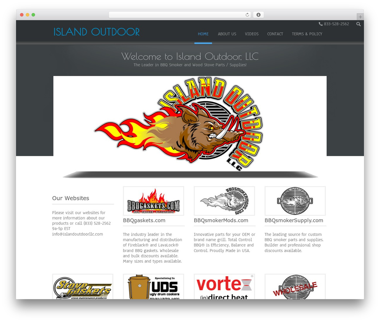 Simplify  Extend theme WordPress - islandoutdoorllc.com