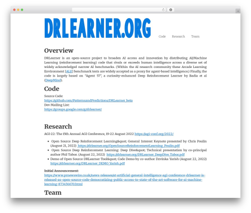 theme top WordPress theme - drlearner.org
