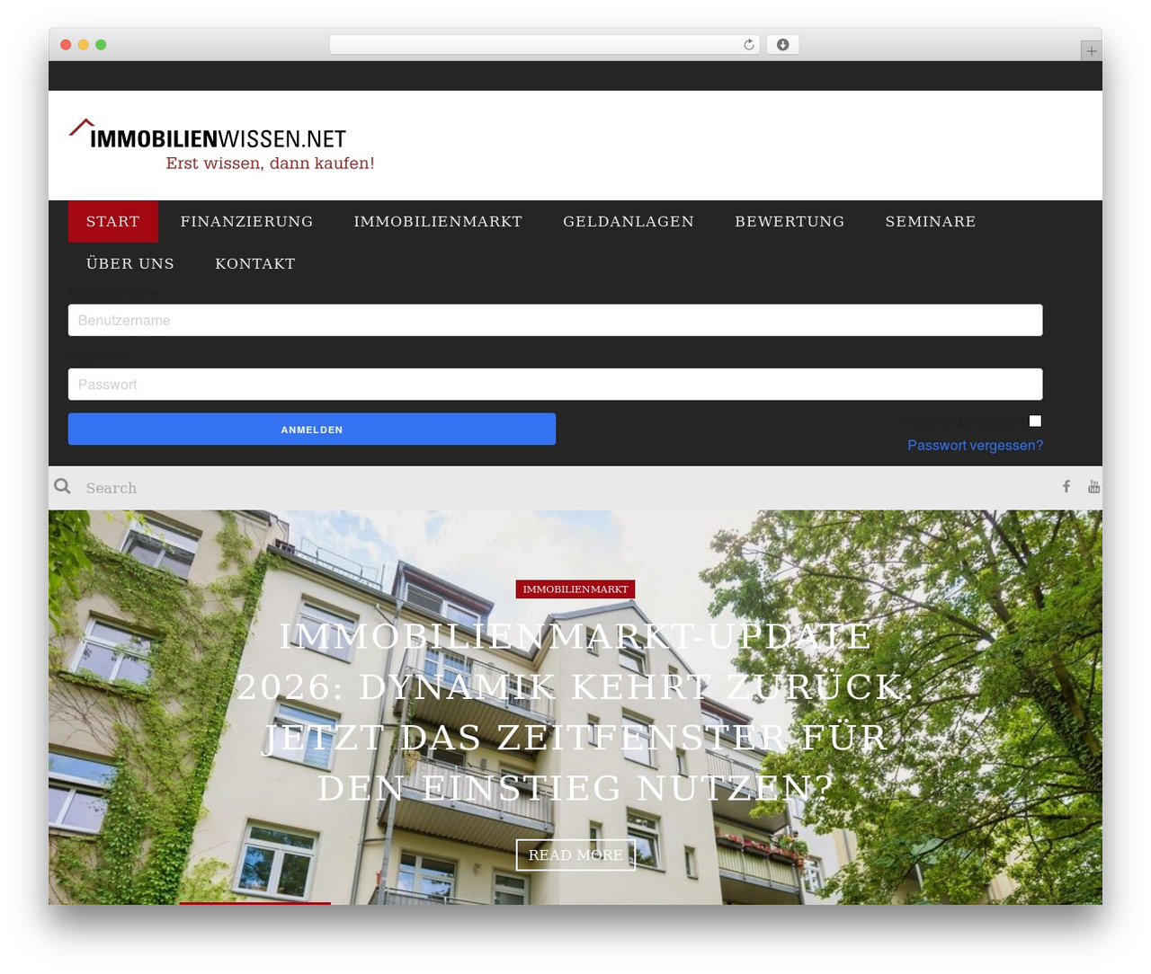 Theme WordPress Kami - immobilienwissen.net