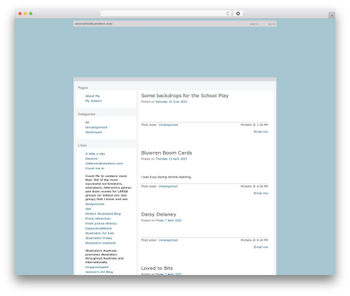 Theme WordPress Rin_Plus - innovativeillustration.com/wp2