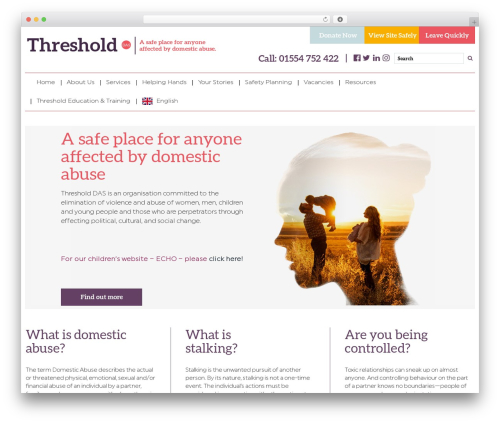 Threshold theme WordPress - threshold-das.org