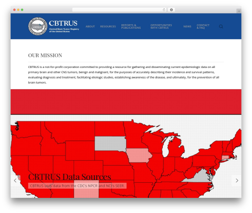 WordPress theme Salient - cbtrus.org