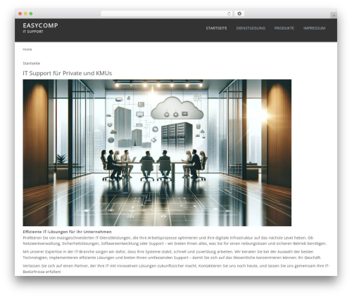 WordPress theme SinglePage Pro - easycomp.ch WordPress theme SinglePage Pro - easycomp.ch