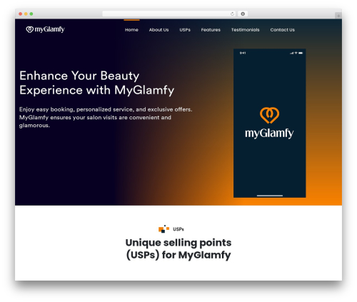 Mulitsite nav WordPress plugin - myglamfy.com