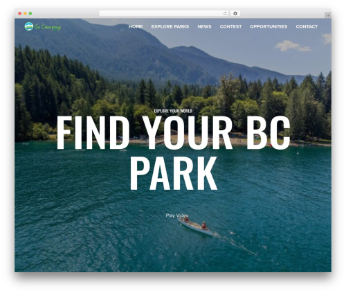 Astero WordPress plugin - gocampingbc.com