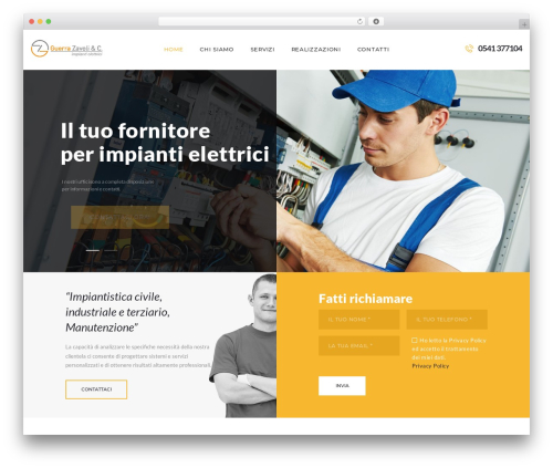 ElectroServ WordPress theme - guerrazavoli.it