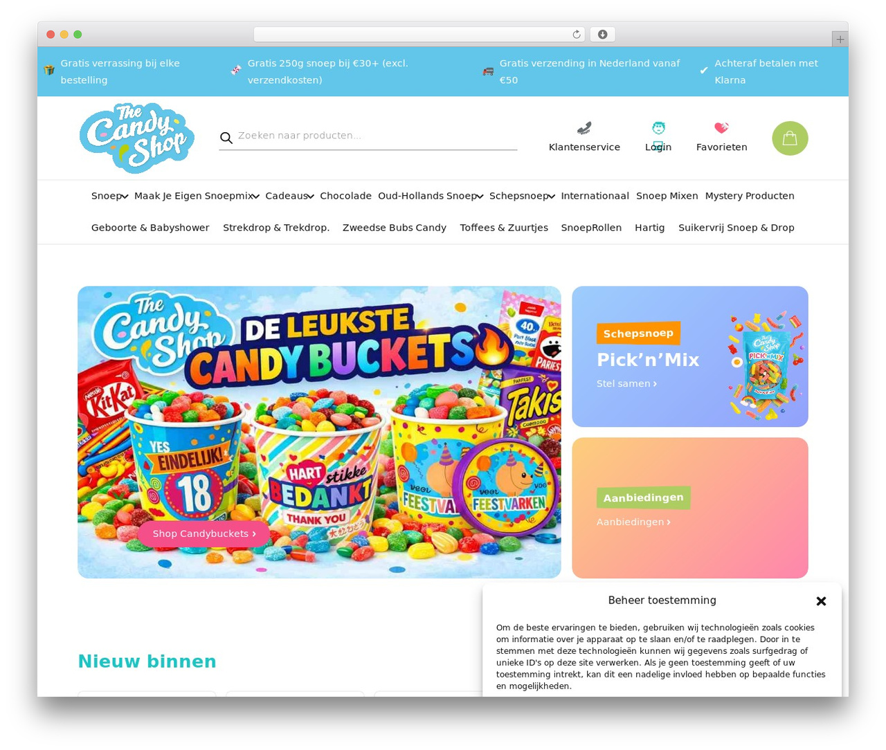 Interly Theme WordPress store theme - the-candyshop.nl Interly Theme WordPress store theme - the-candyshop.nl