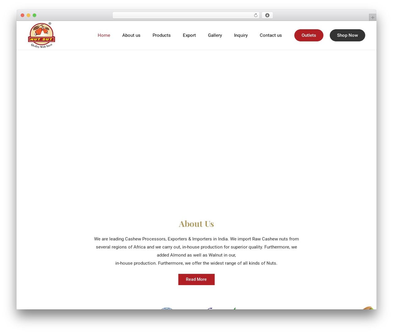 NutBut WordPress theme - patelagriexport.in NutBut WordPress theme - patelagriexport.in