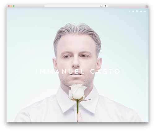 Speaker WordPress theme - immanuelcasto.com