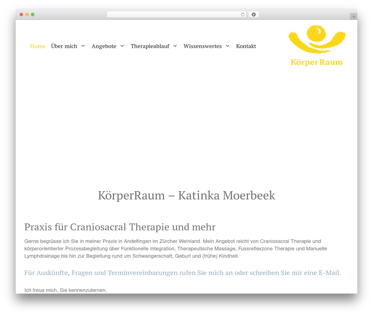 Theme WordPress GeneratePress - koerperraum.ch