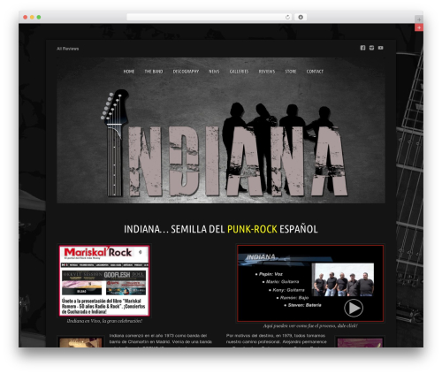 Theme WordPress Musicpro - indiana-music.com