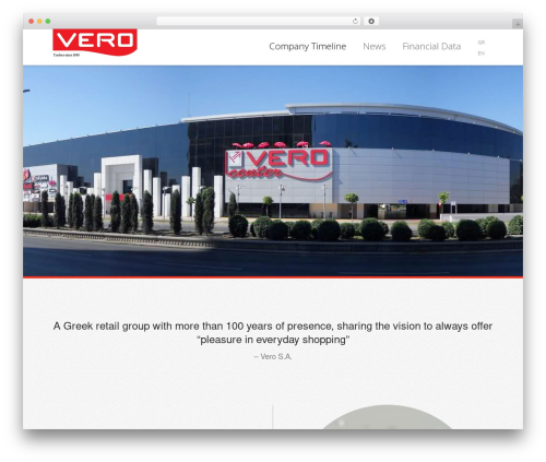 X smooth scroll WordPress plugin - vero.gr