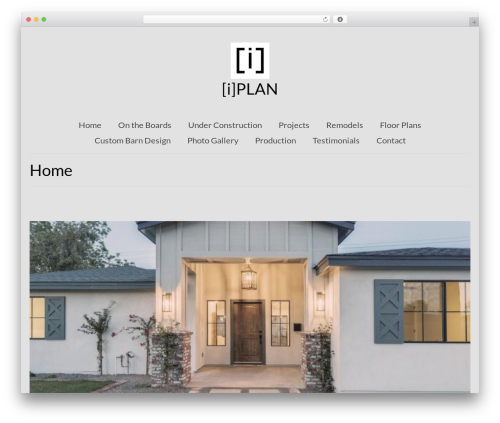 Virtue company WordPress theme - iplandesign.com