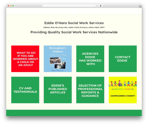 WordPress theme CliLab - eddieohara.com