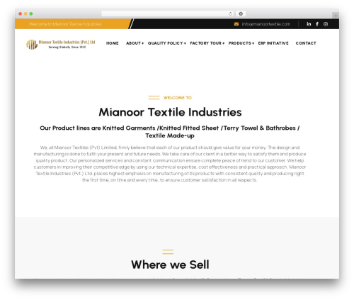 Conbix toolkit WordPress plugin - mianoortextile.com
