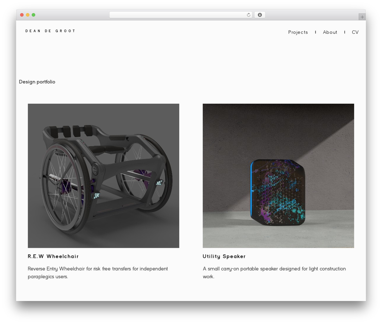 WordPress website theme Hello Elementor - deandegroot.com