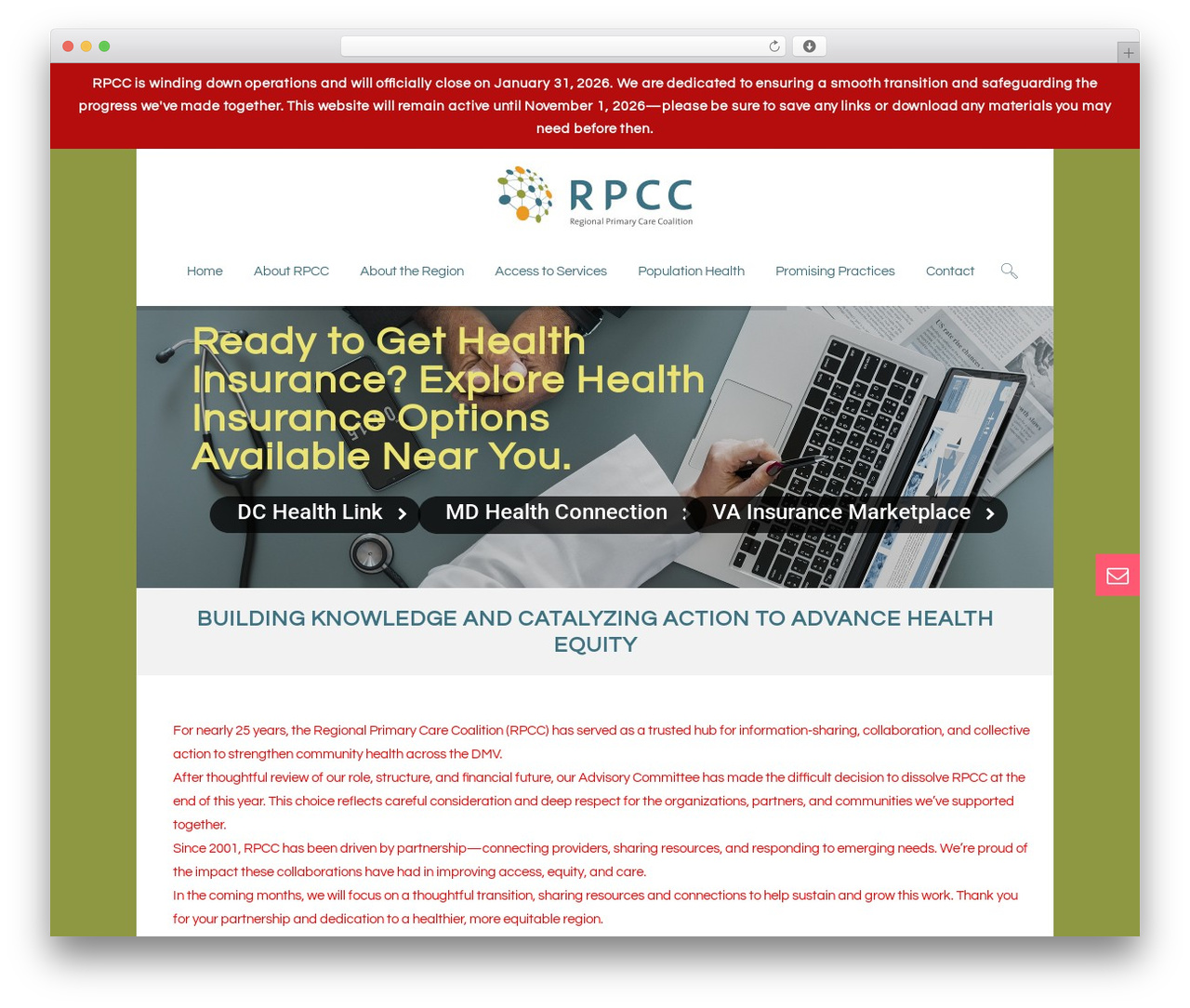 Bridge theme WordPress - regionalprimarycare.org