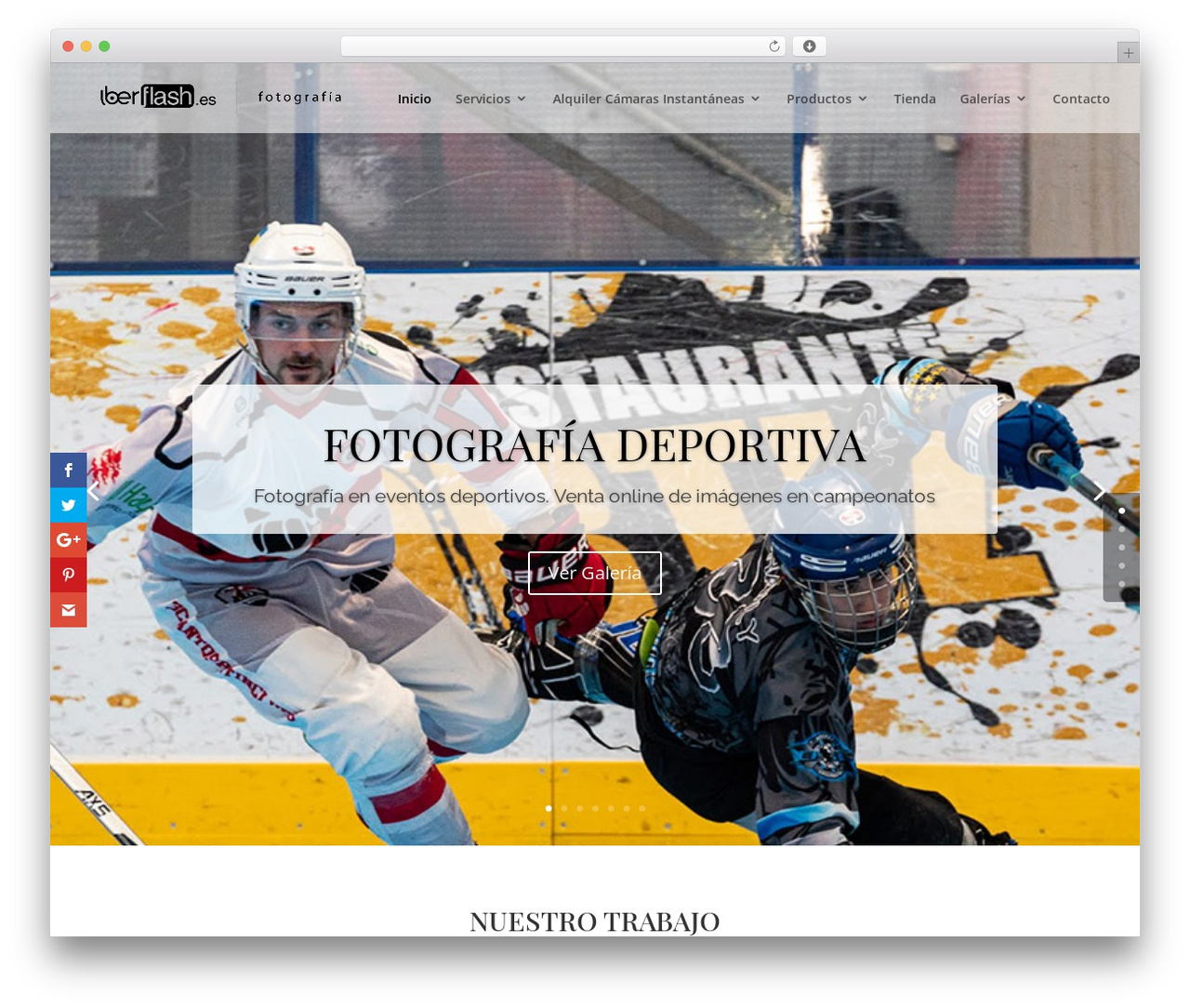 Candy Creative WordPress theme - iberflash.es