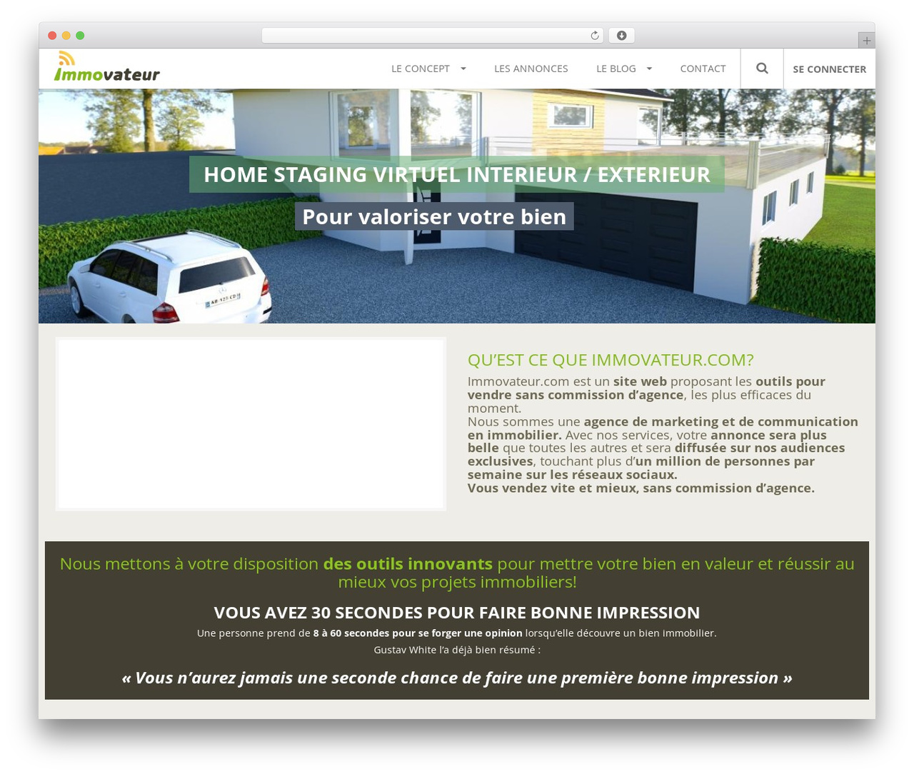 DirectoryEngine WordPress theme - immovateur.com