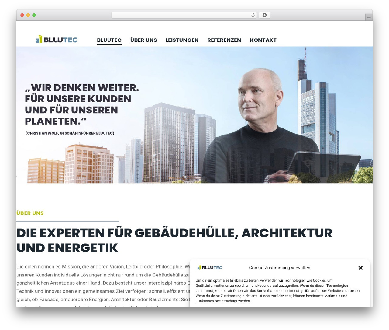 EcoGrow WordPress theme - bluutec.com