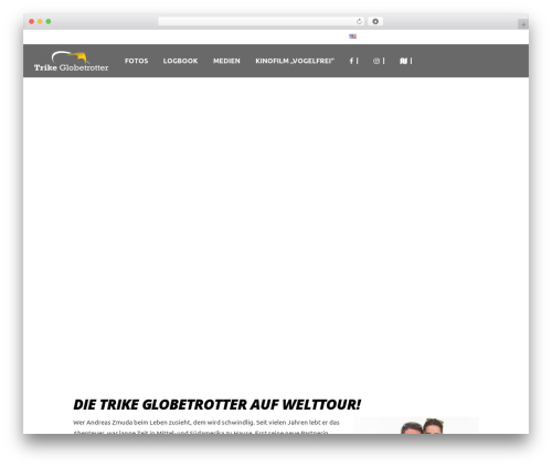 Klippe top WordPress theme - trike-globetrotter.de