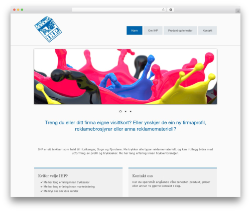 mal_1 WordPress theme - ihp.no