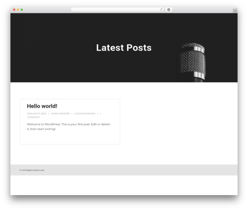 Podcaster SecondLine theme WordPress - iamschneider.com Podcaster SecondLine theme WordPress - iamschneider.com