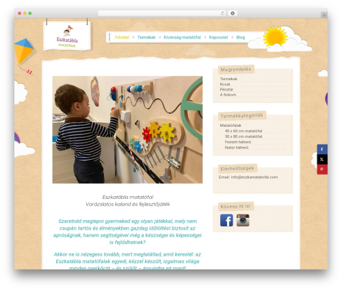 Pulp WordPress theme WordPress - eszkamatatofal.com