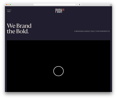 Push10 Theme WordPress theme - push10.com