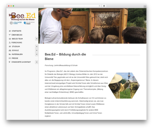 Theme WordPress Bee.Ed WordPress Theme - bee-ed.org