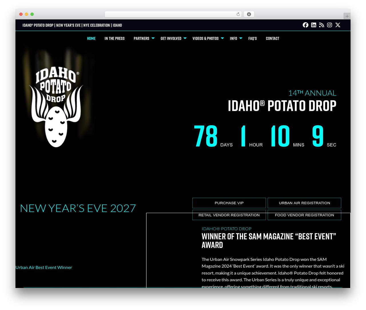 Theme WordPress kdw-framework4 - idahopotatodrop.com Theme WordPress kdw-framework4 - idahopotatodrop.com