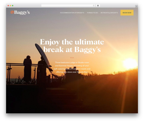 WordPress theme Baggys - baggys.co.uk