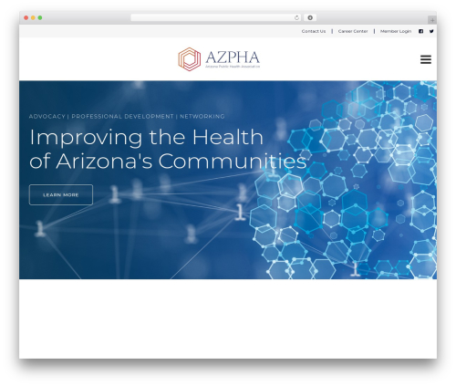 WordPress theme Cardioly - azpha.org