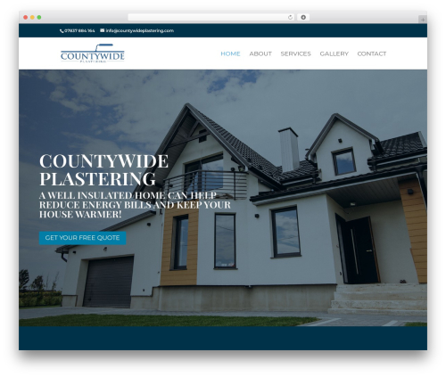 WordPress theme CountywidePlastering - countywideplastering.com