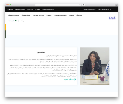 Tp portfolio WordPress plugin - ensv.dz