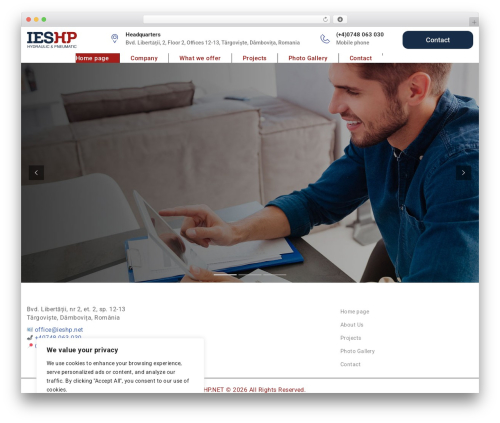 WordPress theme Ranbron - ieshp.net