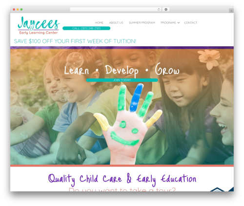 Beaver Builder Theme premium WordPress theme - jcearlylearningcenter.com