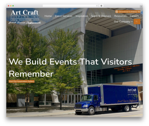 Beaver Builder Theme WordPress theme image - artcraftdisplay.com