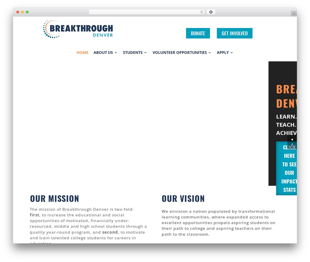 BREAKTHROUGH WordPress theme design - breakthroughdenver.org BREAKTHROUGH WordPress theme design - breakthroughdenver.org