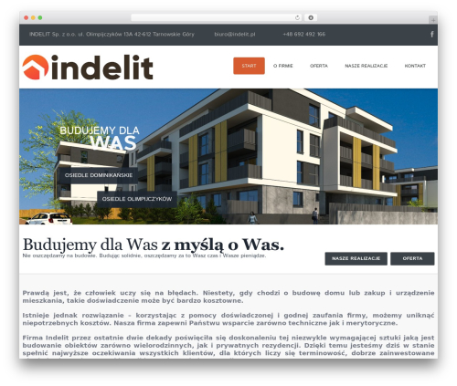 cherry WordPress theme - indelit.com.pl