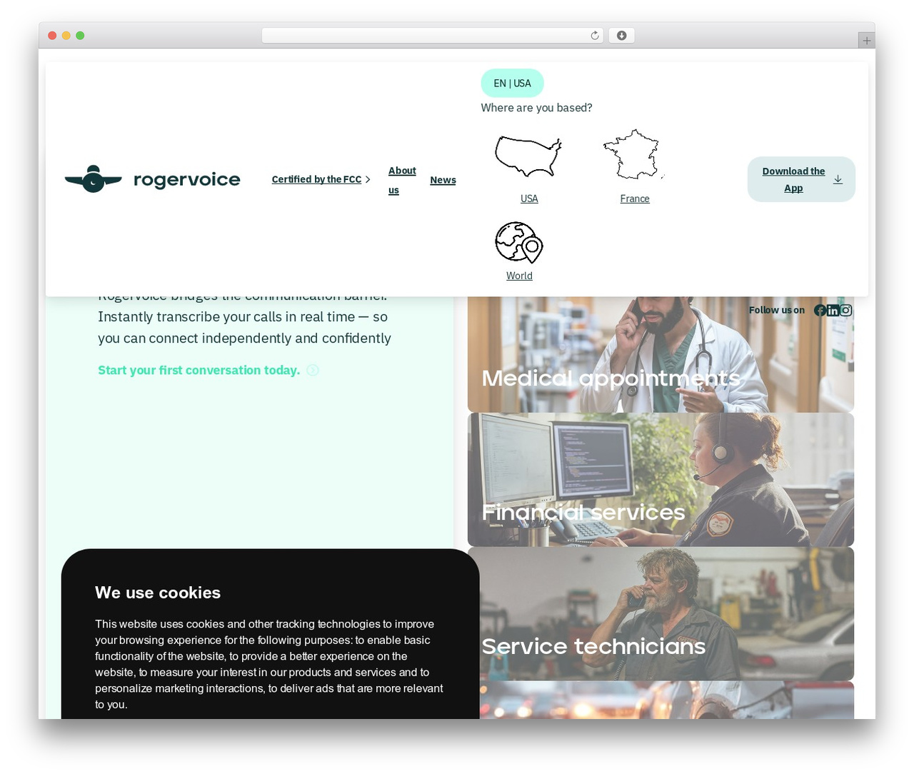 Essentials theme WordPress - rogervoice.com