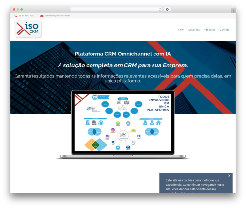 GoodDay top WordPress theme - isocrm.com.br