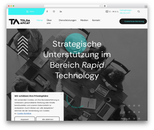 Kaitex WordPress theme - tolga-akcay.com