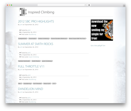 Spam Free WordPress (spam-free-wordpress) free WordPress plugin - inspiredclimbing.com Spam Free WordPress (spam-free-wordpress) free WordPress plugin - inspiredclimbing.com