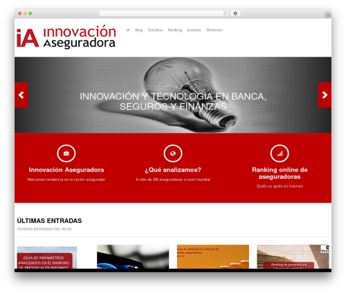 Revera WordPress theme - innovacionaseguradora.com
