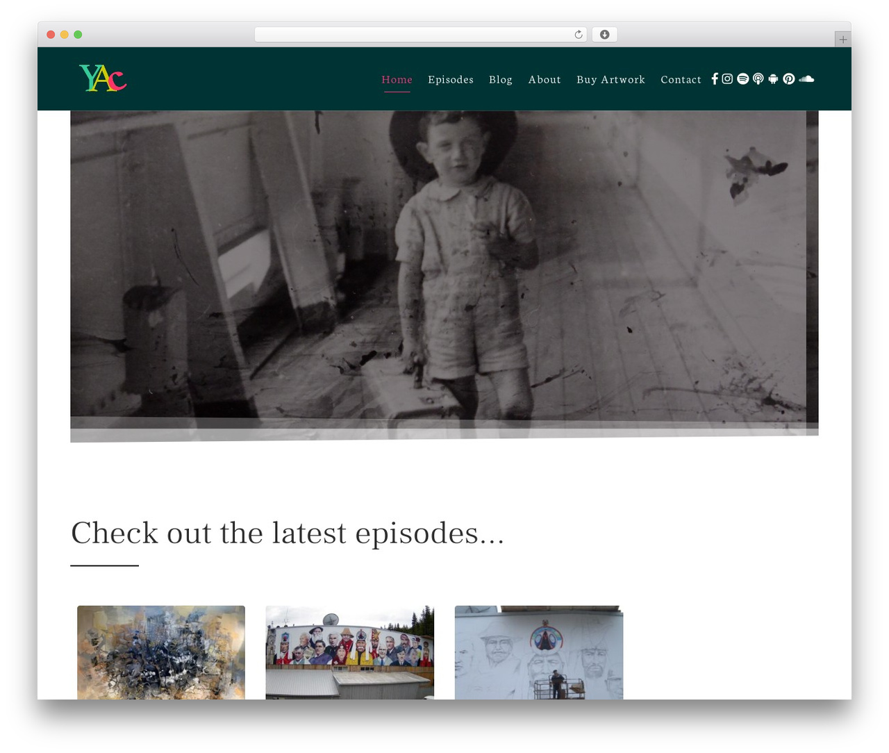 Satchmo SecondLine WordPress theme - ygartua-art-chronicles.com